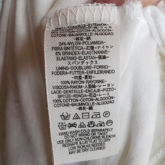 Free People White Lace Daisy Chain Dress Size XS - Picture 8 of 9